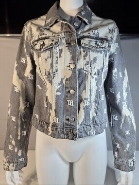 MISBHV Acid Monogram Denim Jacket